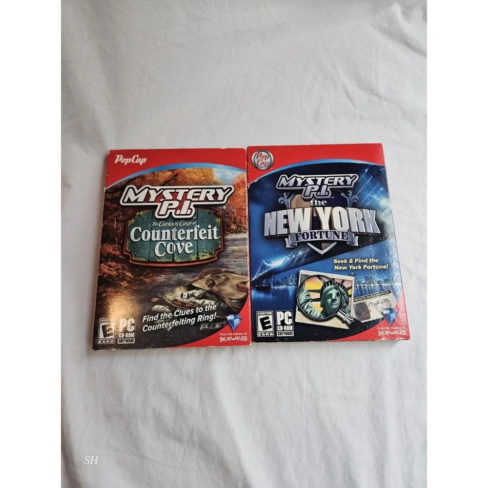 Mystery P.I. PC Games Lot Of 2